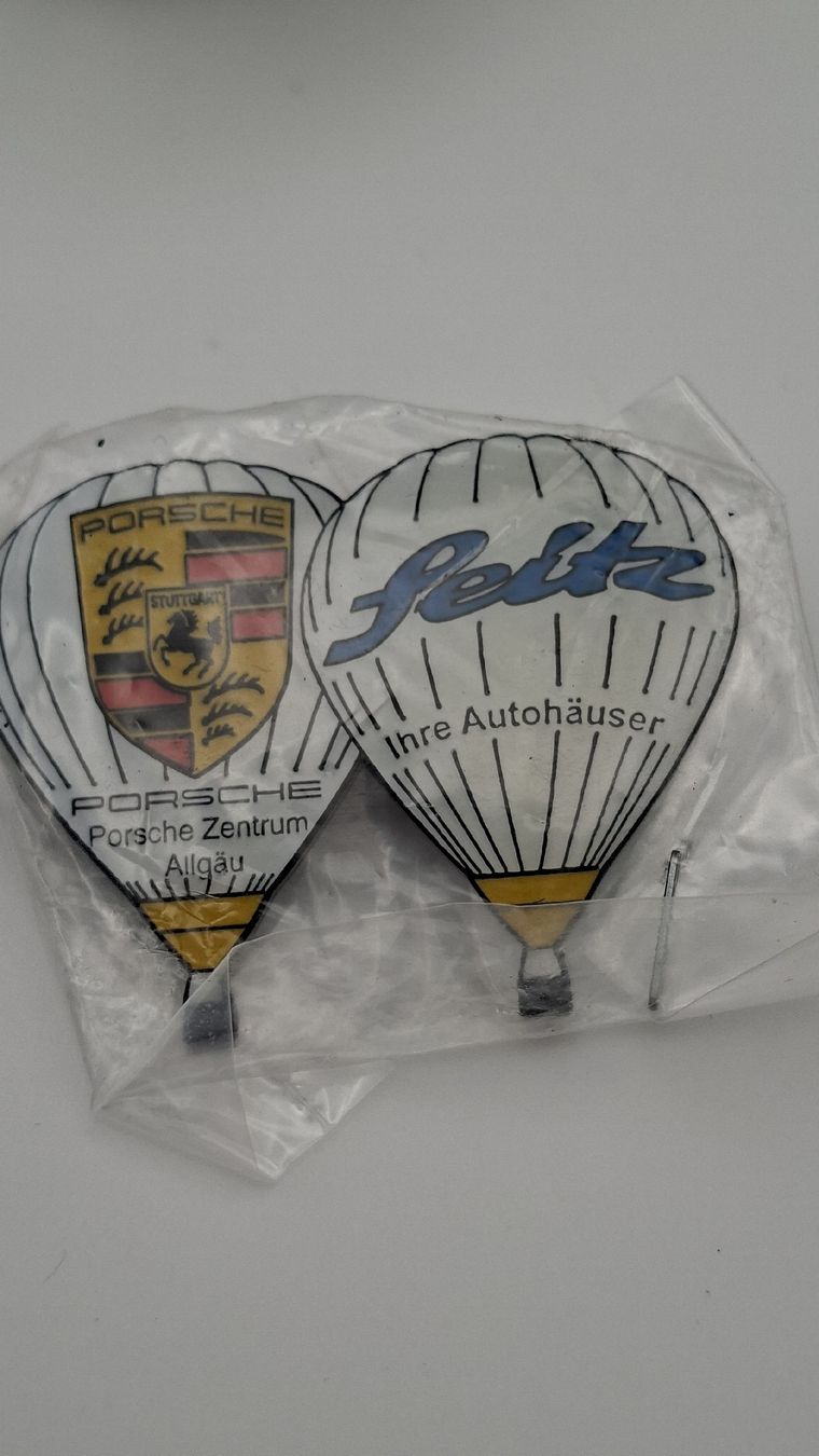 Porsche Plaquettes & Badges: Pin 2 Heissluftballone Porsche – D'occasion à Kriens par Wolly85