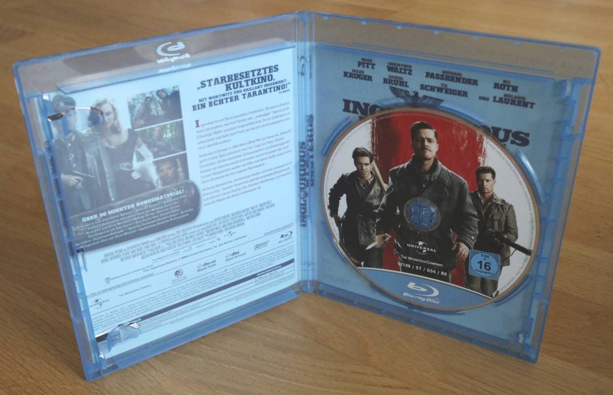 Tous les DVDs: Inglorious Basterds (Quentin Tarantino) – D'occasion à Wabern par orange_weasel 2