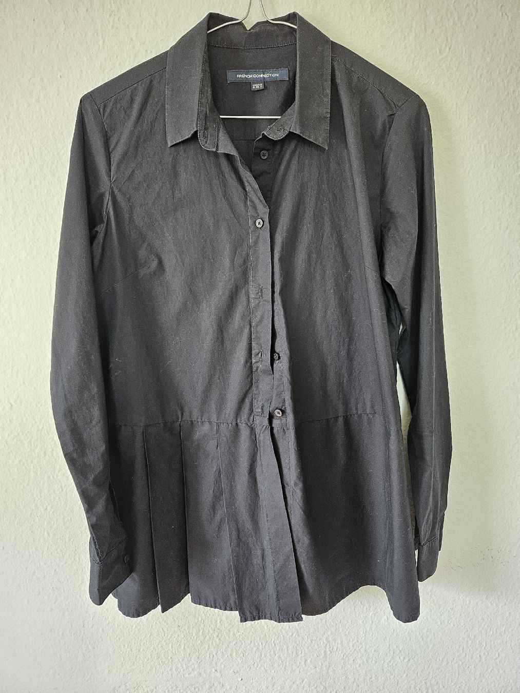 French Connection Camicette: Bluse French Connection schwarz Baumwolle XS – Usato da Wohlen AG venduto da Colina 5