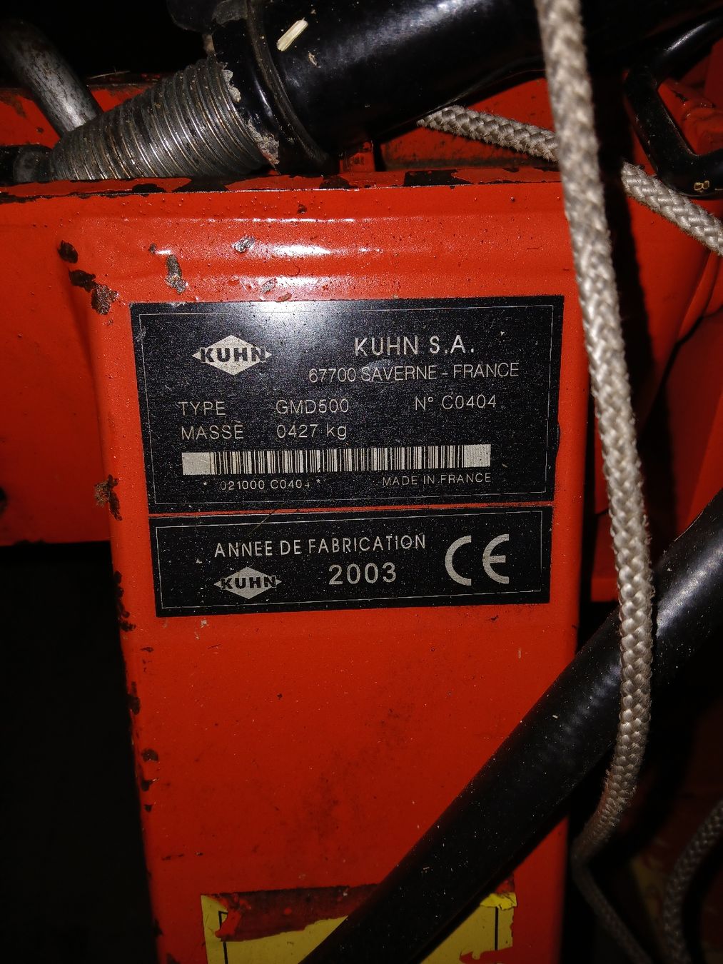 Tutte le macchine: Kuhn GMD 500 – Usato da Seewen SZ venduto da flo_6chx