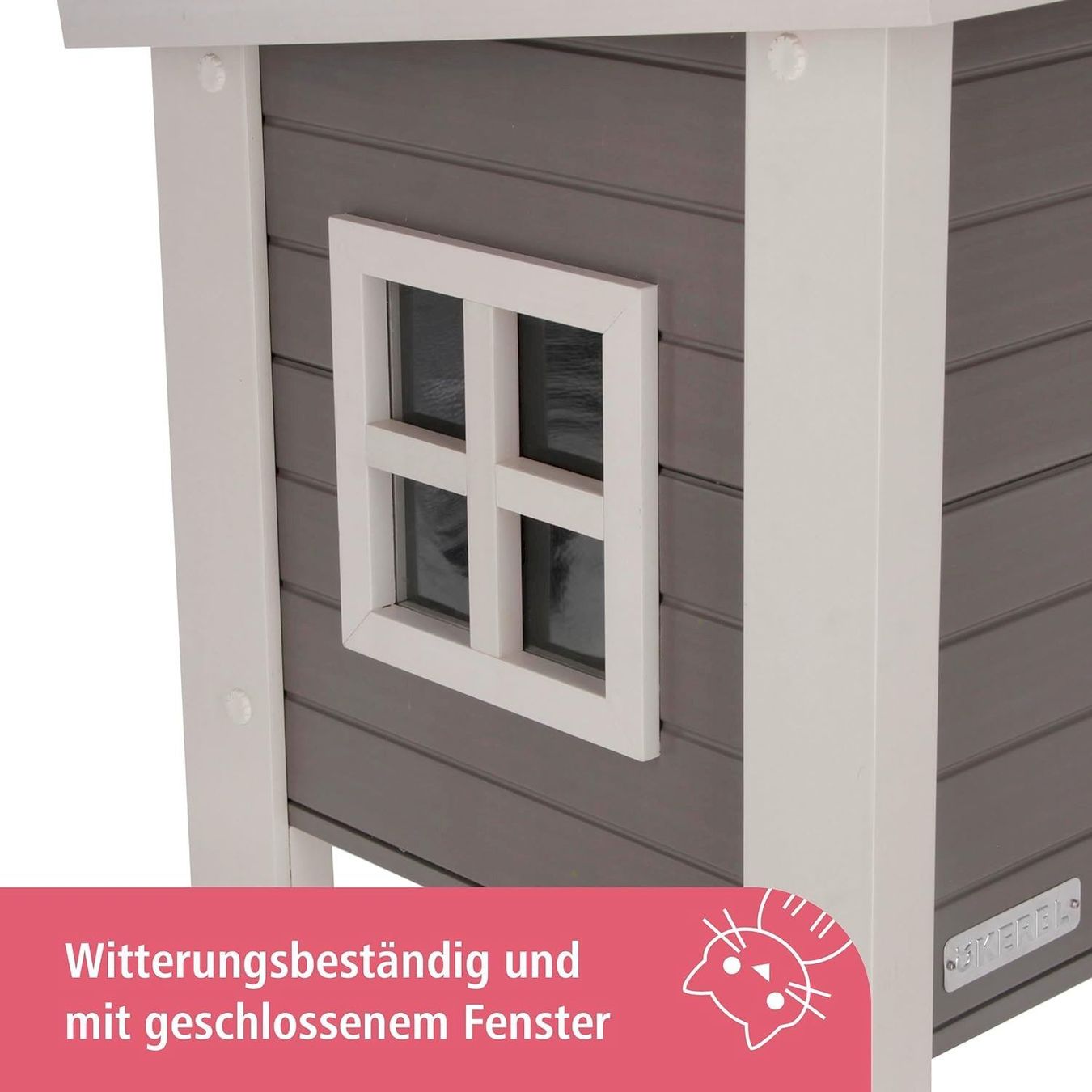 Sonstiges Tierzubehör: Kerbl Eli ECO-Katzenhaus 57x45x43cm – Neu und originalverpackt aus Bottighofen von zaap 3