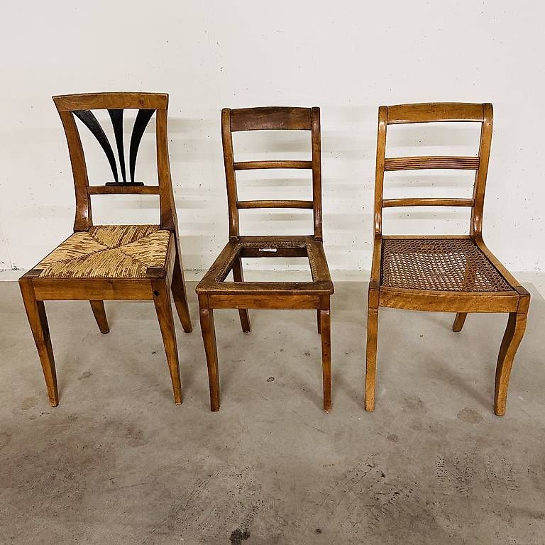 Sedie: 3 Biedermeier-Stühle – Usato da Zürich venduto da punch