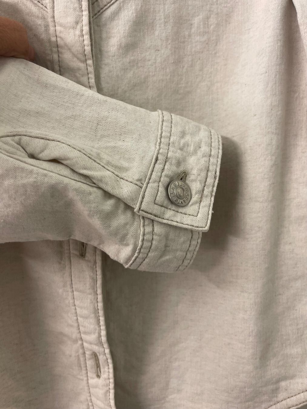 Isabel Marant Camicette: Isabel Marant Etoile Bluse Farbe hellbeige Grösse 38 – Usato da Nussbaumen AG venduto da normajeanbaker 4