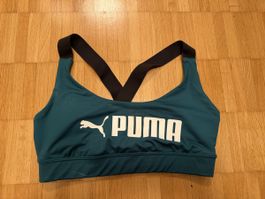Puma Sport BH Träger Kreuz Gr. S Petrol — Wenig getragen! 🤩