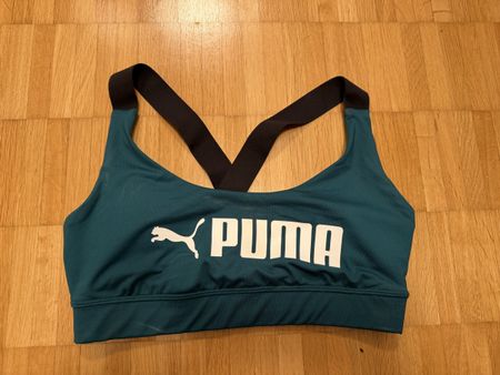 Puma Sport BH Träger Kreuz Gr. S Petrol — Wenig getragen! 🤩