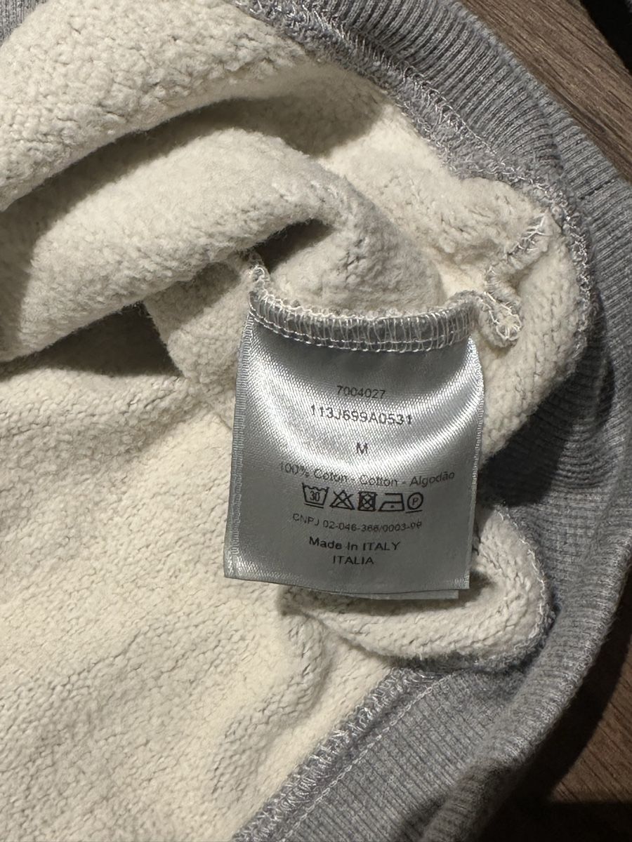 Dior Maglioni & Felpe: Dior Grey Cotton Sweatshirt - Size M – Usato da Richterswil venduto da Ramar05 2