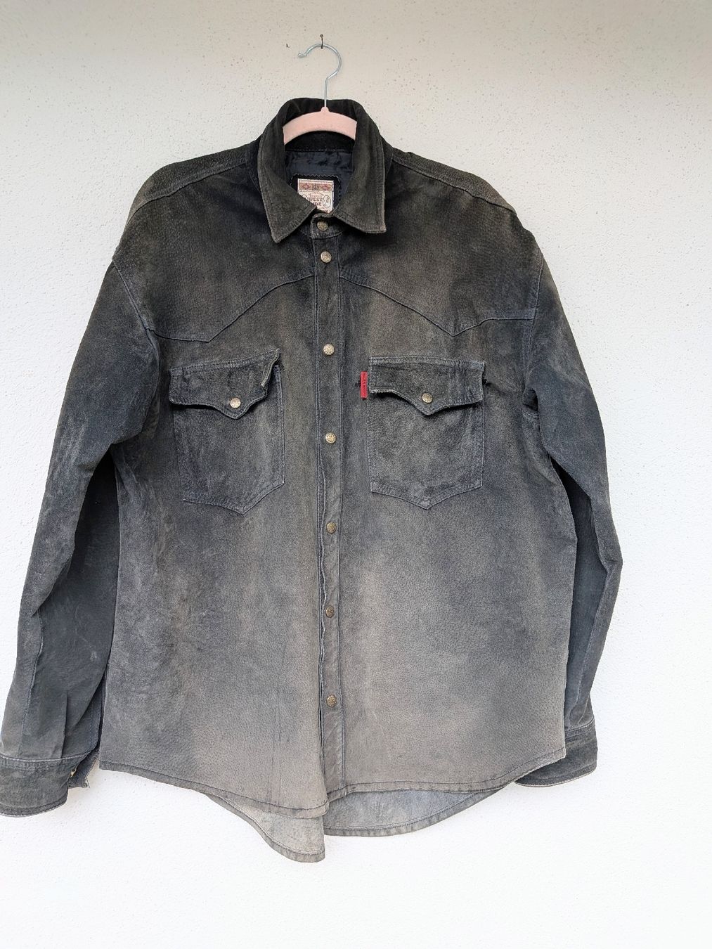 Jacken: Schwarze Wildederjacke – Gebraucht aus Bern von dun 1