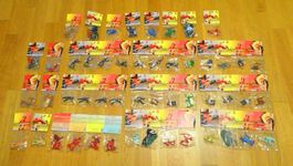 50 Cowboy & Indianer Plastolin Figuren Wilder Westen NEU