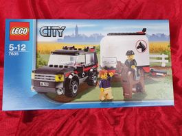 Lego City 7635 Auto mit Pferde Anhäner NEU