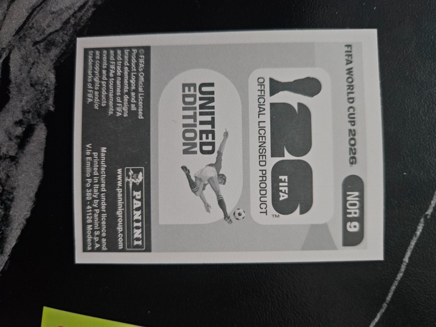 Panini Carte collezionabili: NOR 9 – Usato da Würenlingen venduto da Dinli 1