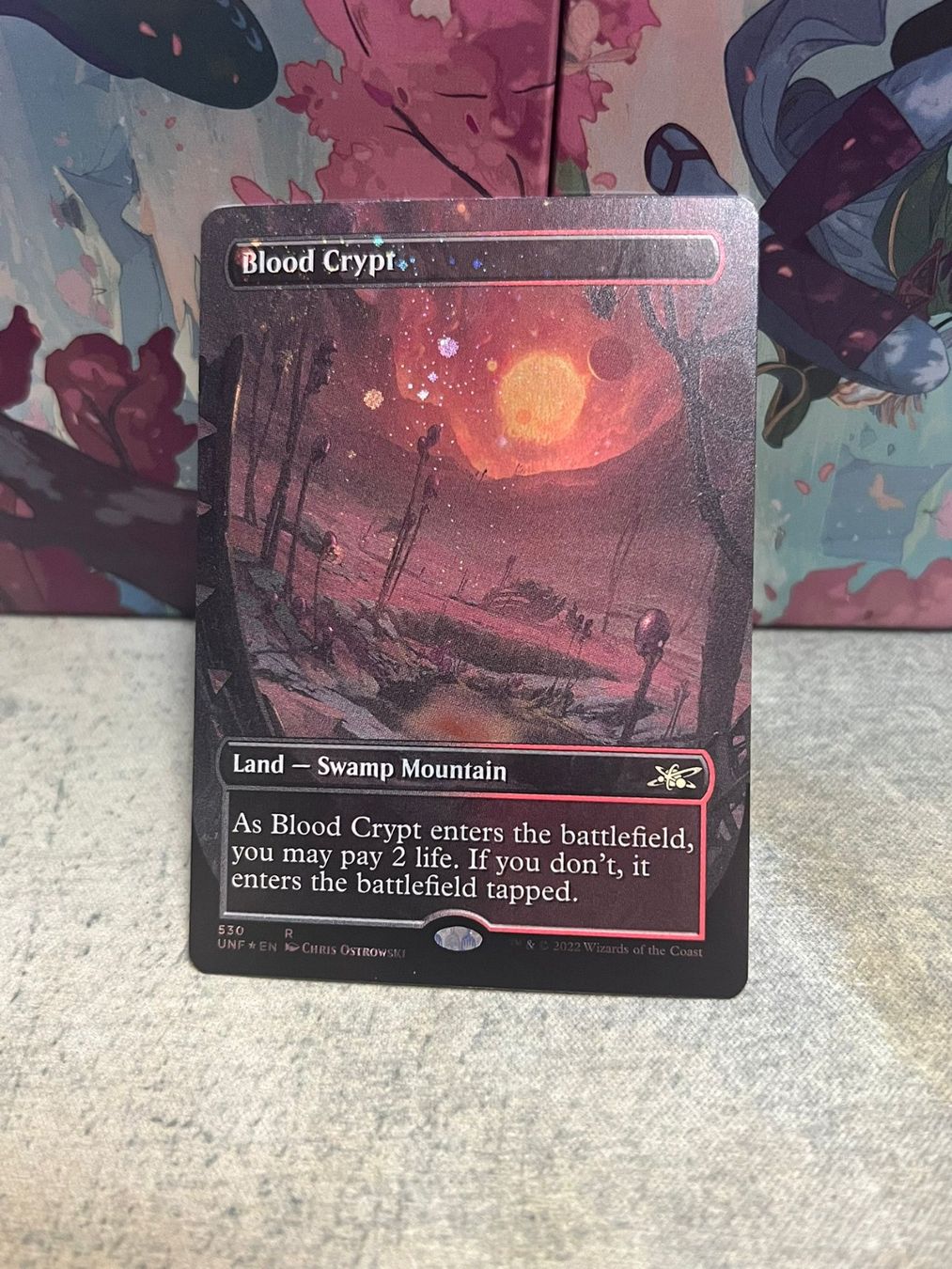 Magic The Gathering Cartes à collectionner: Blood Crypt Galaxy Foil Unfinity – Neuf (Voir description) à Wilen b. Wollerau par GarruksShop