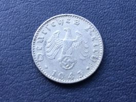 Drittes Reich 50 Reichspfennig 1943 J. Selten