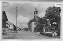 Lovatens - College et rue principale