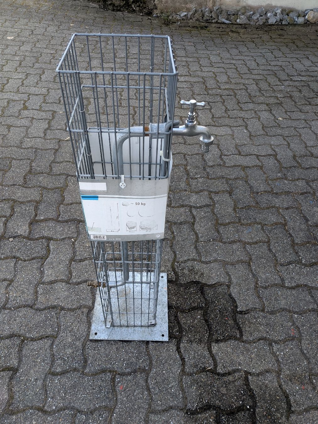 Armaturen: Wasserzapfsäule Gabione für den Garten – Neu (gemäss Beschreibung) aus Bernhardzell von simon_86