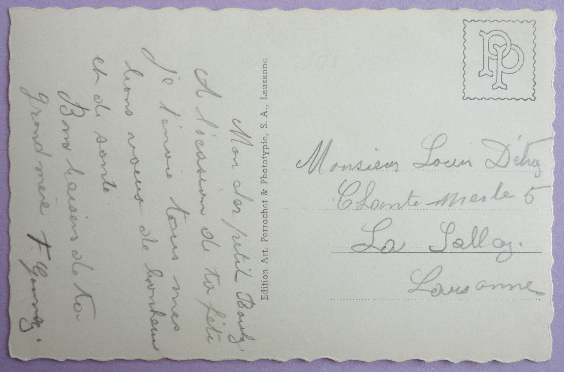 Cartoline postali: Heureux Anniversaire – Usato da Fétigny venduto da Billy2miny 1