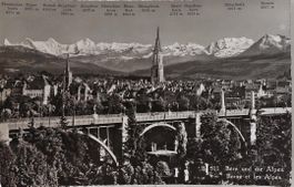 BERN  und die Alpen  -  1953