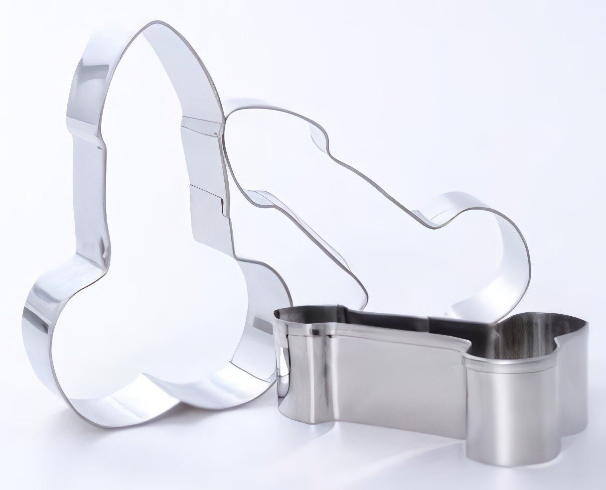 Teglie da forno: Set Penis Ausstechform Cookie Cutter Guetzli Junggesellen – Nuovo e nell'imballaggio originale da Dättlikon venduto da easythings 7
