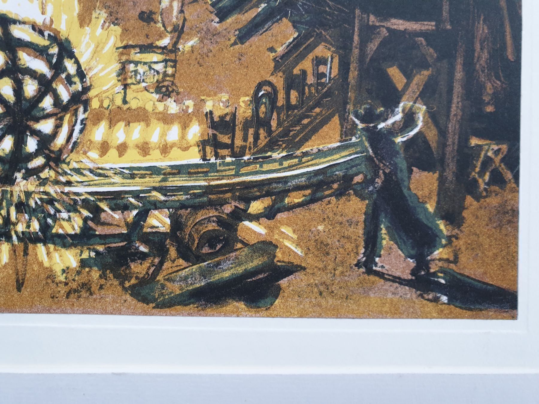 Grafiken & Lithographien: Lithographie/ Bernhard Luginbühl – Gebraucht aus Zürich von B-Rock 4