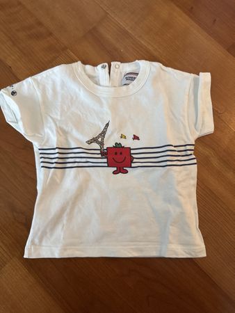 Süsses T-Shirt Gr. 74 Monsieur Madame x Petit Bateau