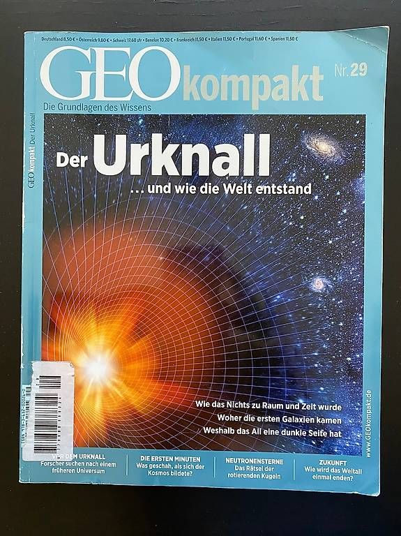 Riviste & Magazine: Geokompakkt Nr. 29 - Der Urknall – Usato da Zürich venduto da Pascal_2bzx