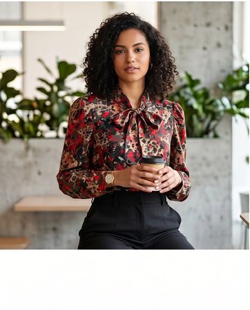 Tramontana blouse multicolore - neuve - taille 36