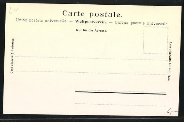 Cartes postales: AK Luzern, Hirschenplatz mit Geschäften – D'occasion à Berlin par bartko-reher 1