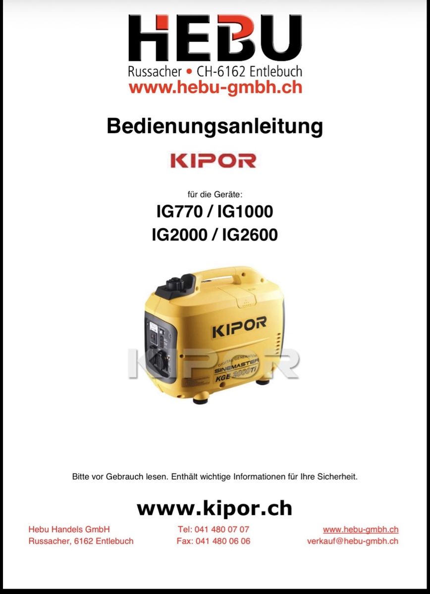 Generatori di corrente: Stromgenerator Arwin AWIG1000 Inverter Generator – Nuovo (secondo la descrizione) da Uster venduto da Dataku 8
