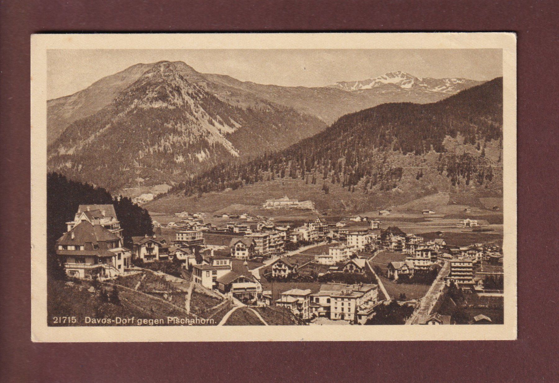 Ansichtskarten: DAVOS-DORF – Gebraucht aus Pully von nicecards