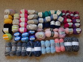 Wollpaket mit hochwertigem Garn