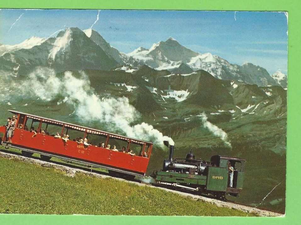 Ansichtskarten: Brienz Rothornbahn – Gebraucht aus Zürich von t24_de