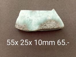 Schöne LARIMAR -Platte 65x25x10 mm