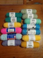 lot de 13 pelotes de laine à chaussettes