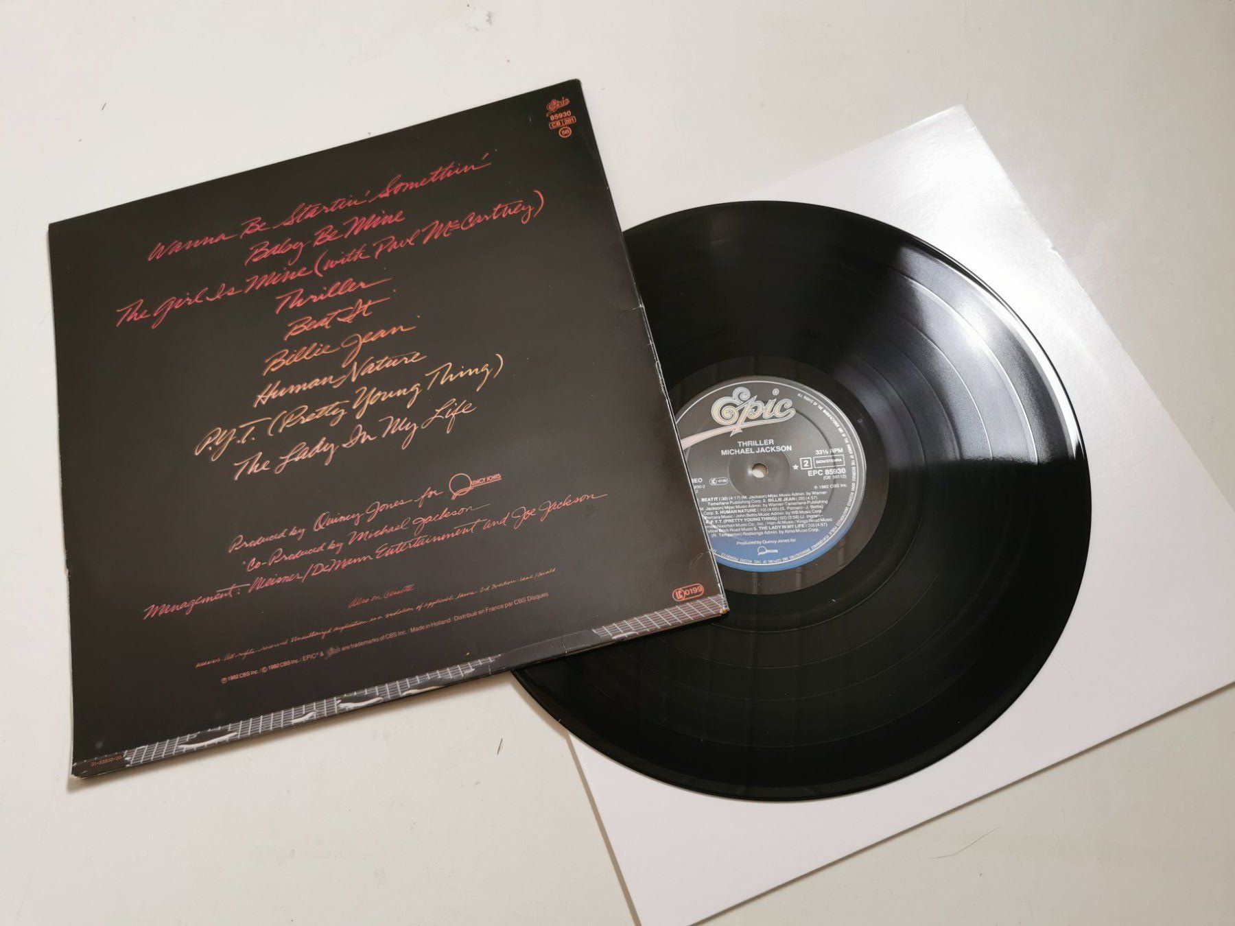 Dischi in vinile: MICHAEL JACKSON - THRILLER – Usato da Grafenried venduto da House-of-Oldies 1