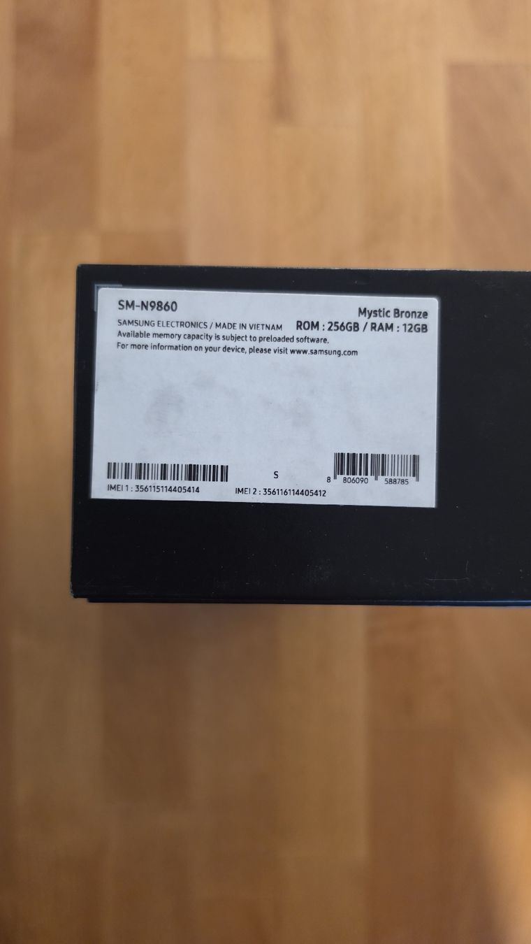 Samsung Telefoni cellulari / Smartphones: Samsung Galaxy Note 20 Ultra 5G Dual Sim – Usato da Basel venduto da Bafidu 7