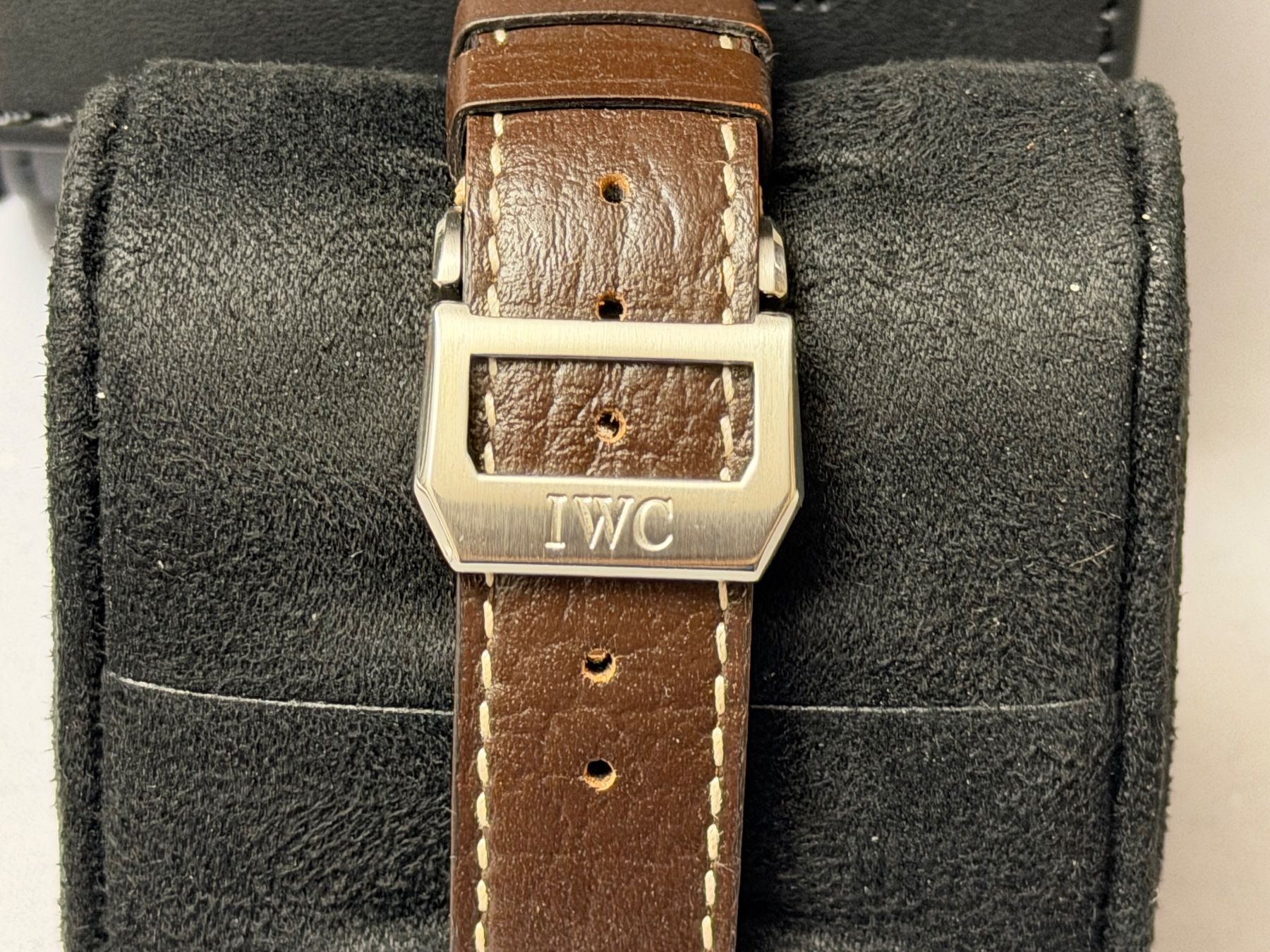 IWC Orologi: IWC Big Pilot Grosser Flieger 46mm Stahl Version 1 – Usato da Aarau venduto da trader1000 5