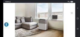 Klimagerät Midea mobile weiss/grau neu