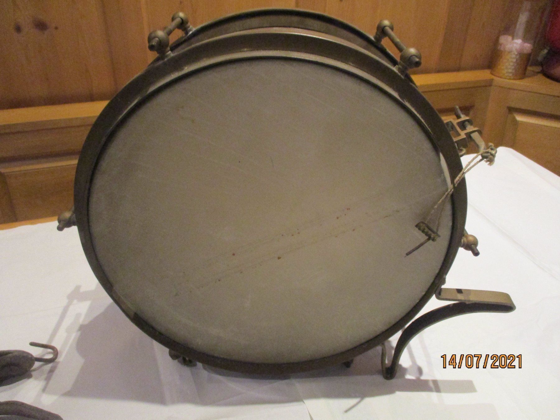 Strumenti musicali: VINTAGE MARCHING SNARRE /TROMMEL MESSING – Usato da Weissbad venduto da Usw63 5