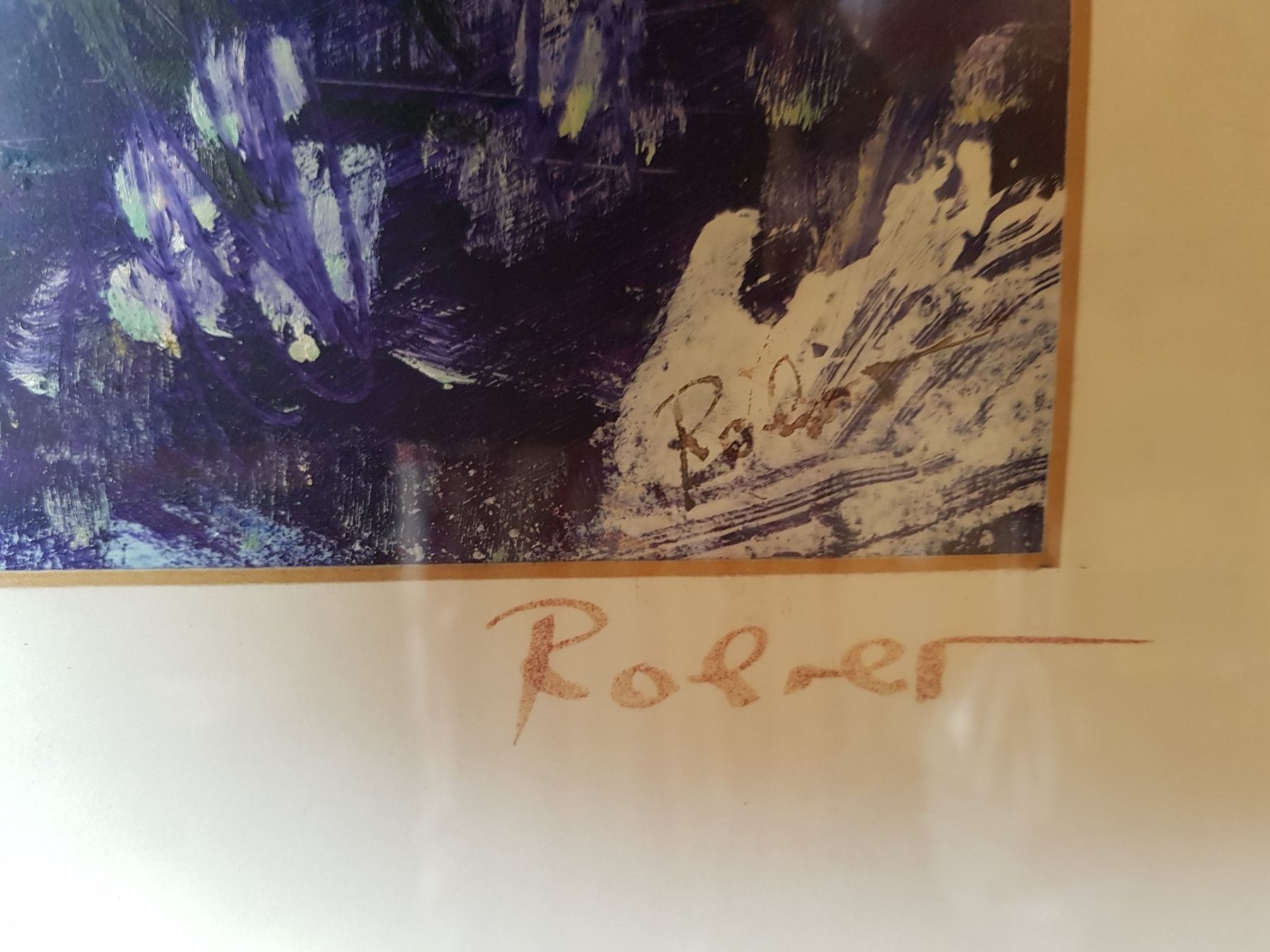 Dipinti: Gemälde Aquarell "Mondschein Ritus", signiert Rohner – Usato da Berneck venduto da heikodzint 3