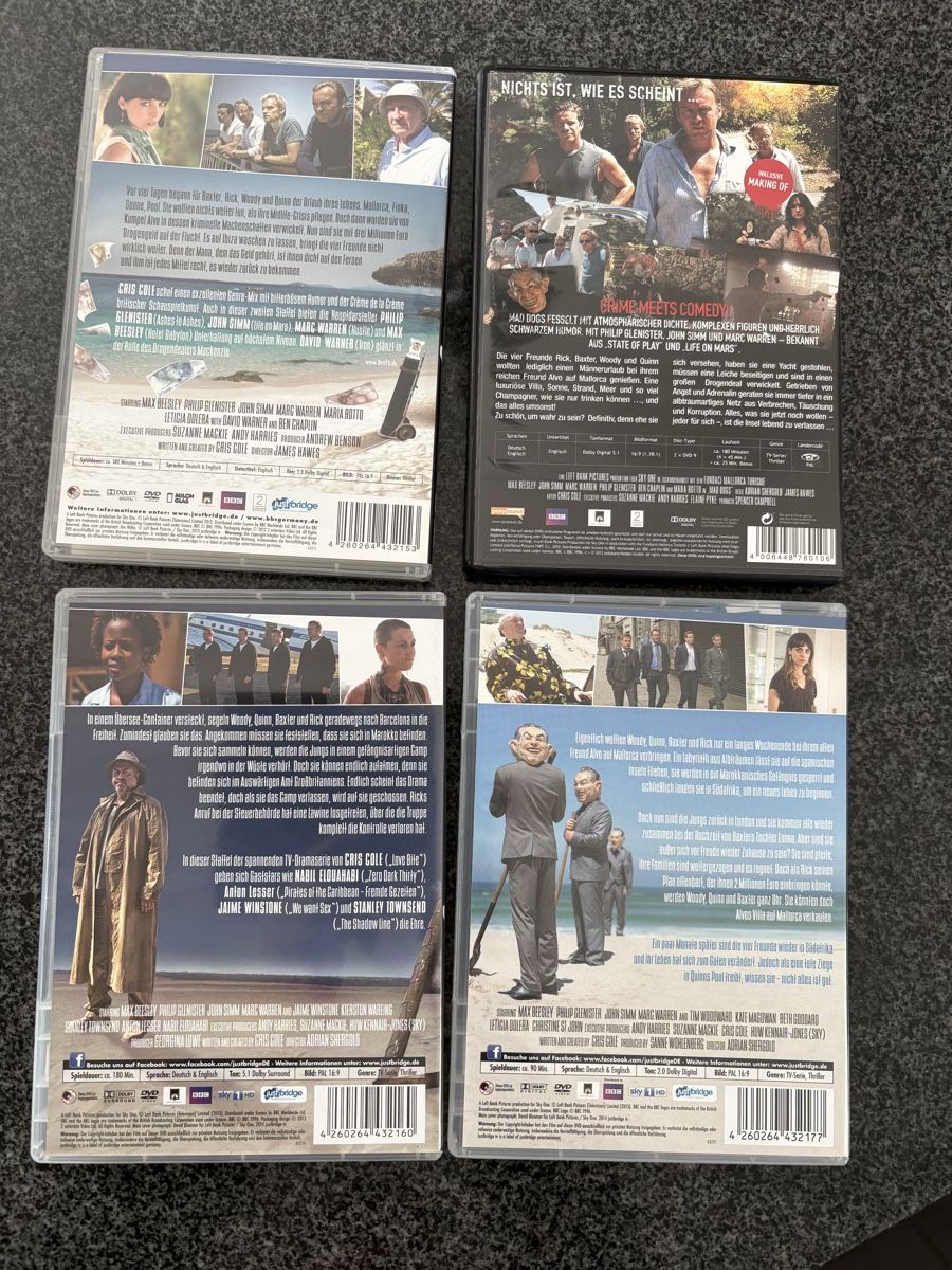 Tutti i DVDs: Mad Dogs komplette Serie – Usato da Belpberg venduto da Ranukel 1