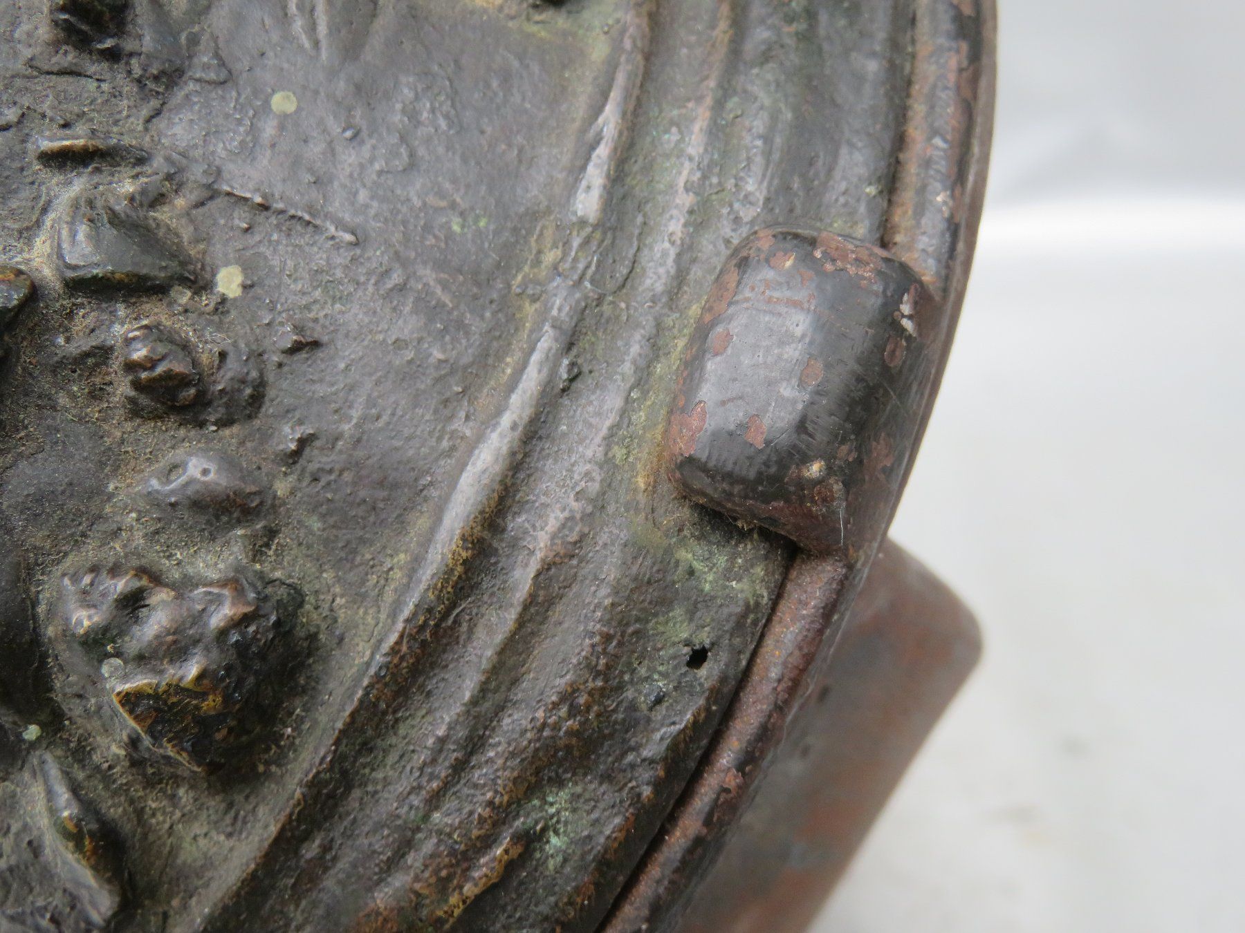 Chiavi & Serrature: MASSIVER TÜRKNAUF BRONZE / EISEN RENAISSANCE – Usato da BERN venduto da erassmusvonrotterdam 5