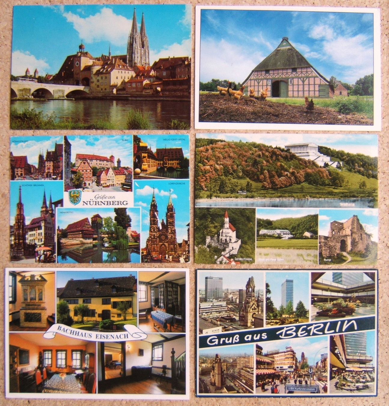 Cartoline postali: DEUTSCHLAND LOT AK – Usato da Brunnen venduto da Nonne04 2