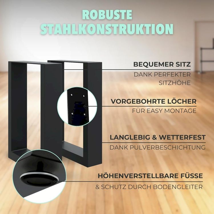 Sonstiges Campingzubehör: DIY 2er Set 30x43cm Bankkufen – Neu und originalverpackt aus Bottighofen von zaap 2