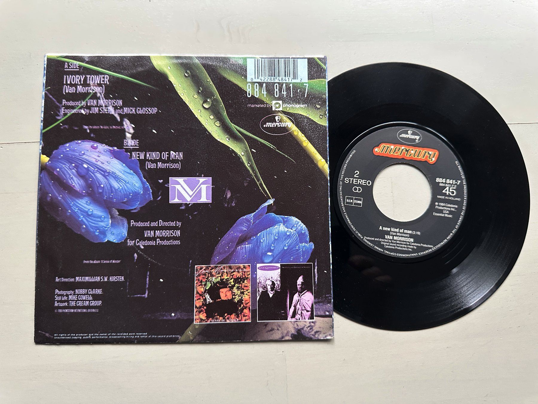 Dischi in vinile: VAN MORRISON tolle rare Single Kult Top Ivory tower – Usato da Basel venduto da Partridge 1