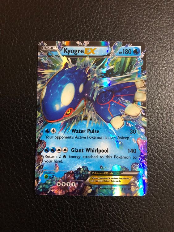 XY: Primal Clash - Kyogre EX 54/160 Ab 1 | Kaufen auf Ricardo