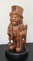 Holz Nussknacker Kaminfeger mit Zylinder & Besen
