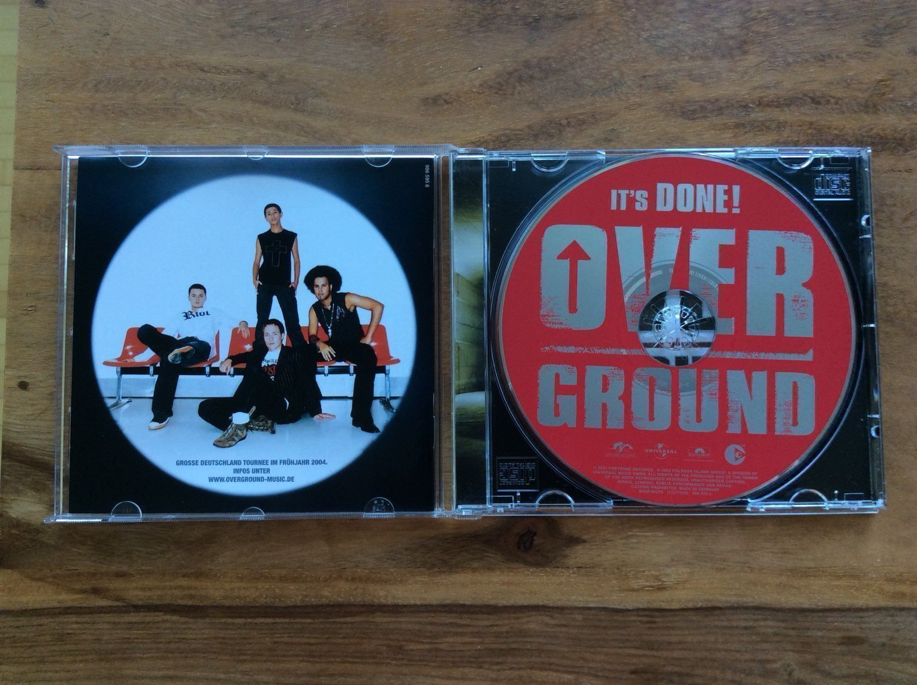 CD: CD Over Ground - It‘s Done! – Usato da Horgen venduto da flyingpenguin2000 1