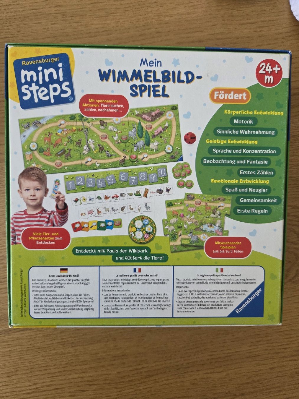 Ravensburger Giochi: Ravensburger Mini Steps Mein Wimmelbildspiel  – Usato da Amriswil venduto da bellabelai 1
