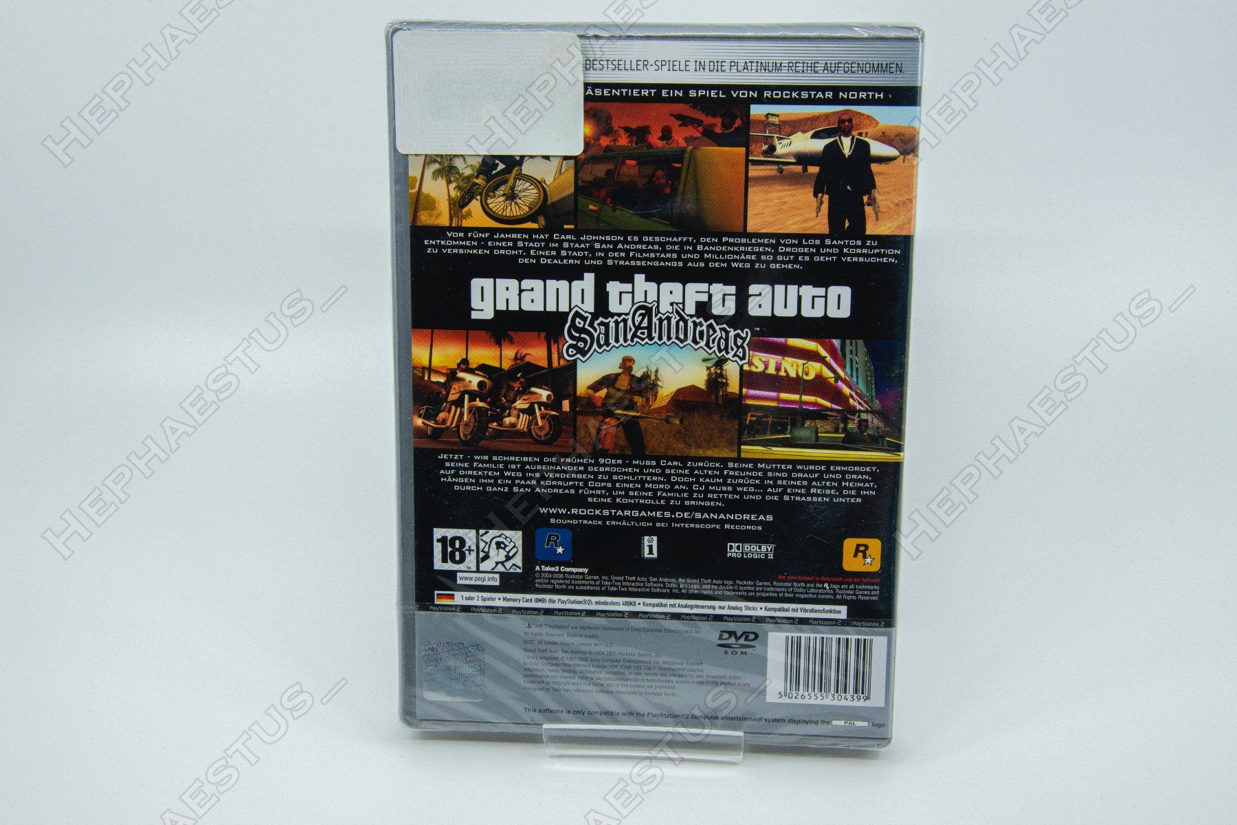 Grand Theft Auto: San Andreas PS2 NEU&OVP (sealed) (Neu und ...