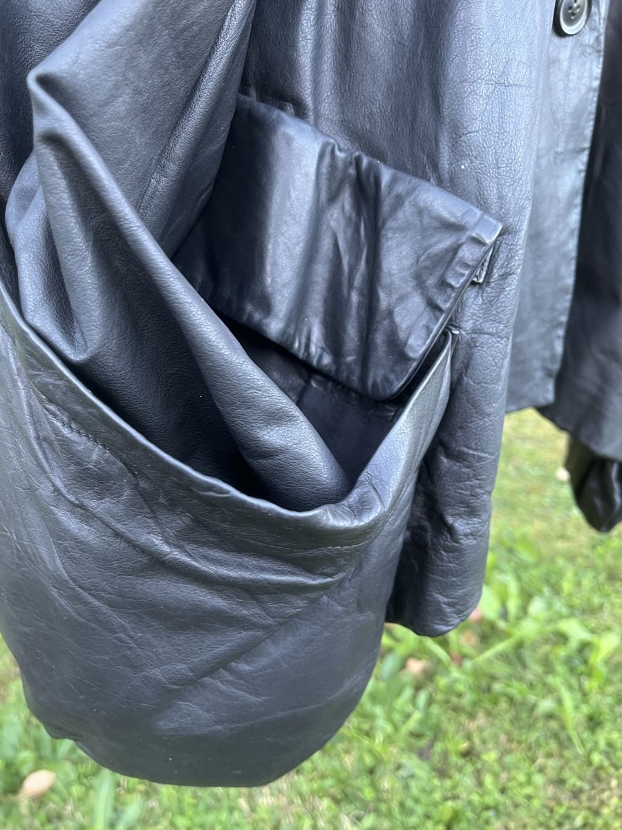Rundholz Giacche: Rundholz Lederjacke onesize schwarz  – Usato da Heerbrugg venduto da sputnik09 3
