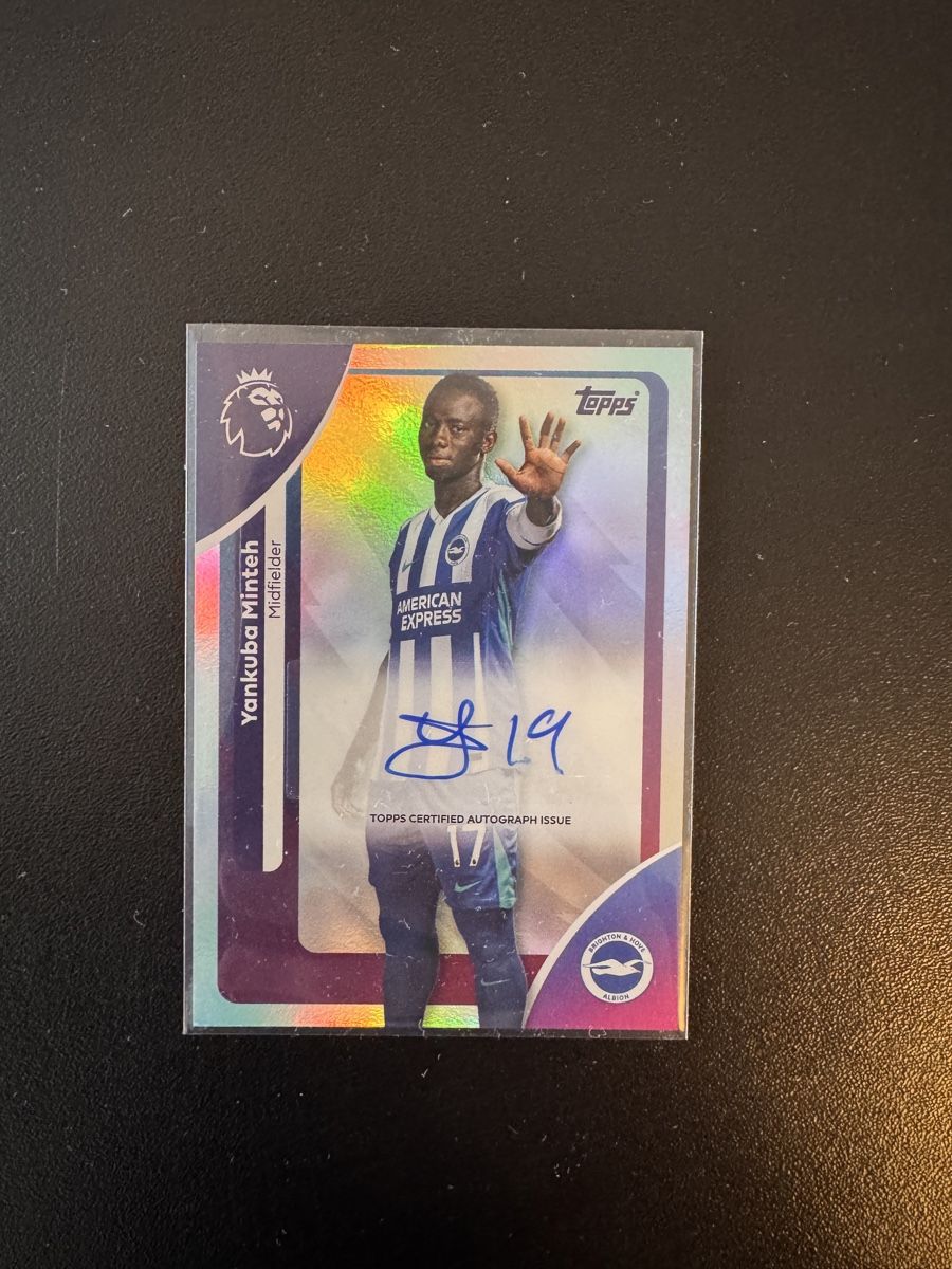 Topps Carte collezionabili: Yankuba Minteh Autogrammkarte Topps – Nuovo (secondo la descrizione) da St. Moritz venduto da PauloM98